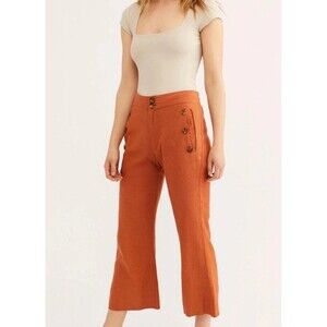 Jen's Pirate Booty x Free People Gwen Pants in Rust Size S